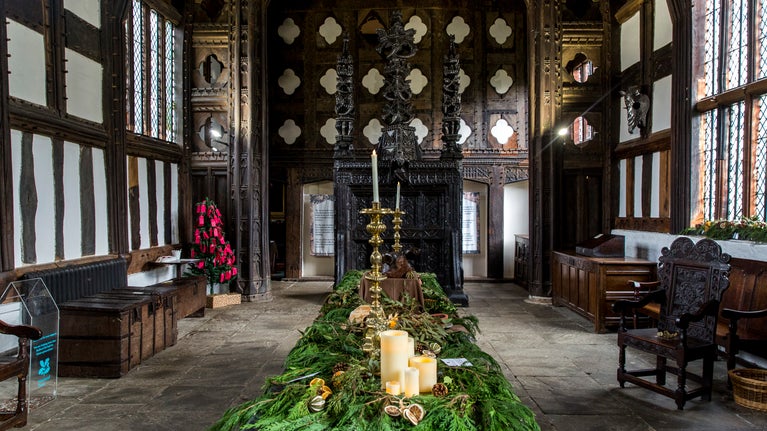 Great Hall at Rufford Old Hall